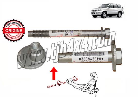 3- Ecrou+Fourreau+rondelle triangle inferieur (AV) constructeur